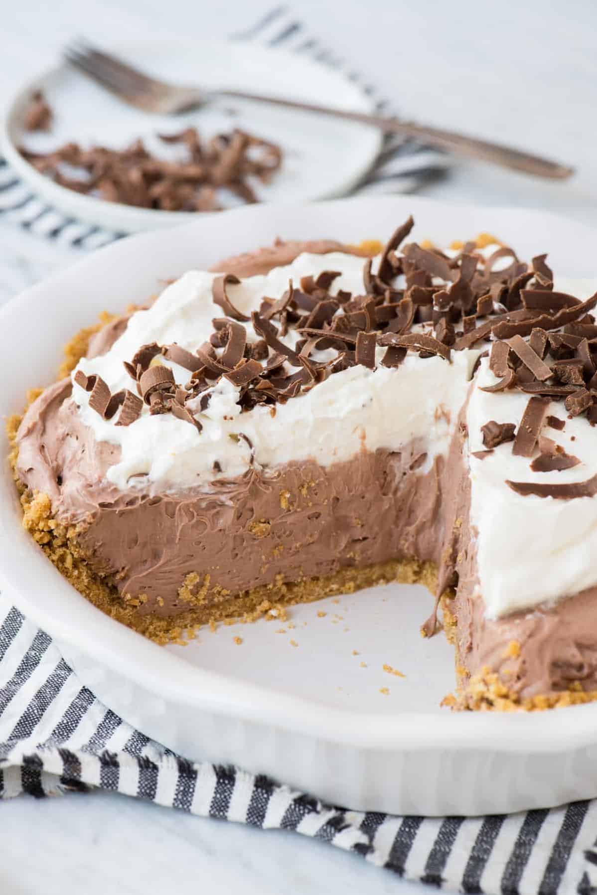  Not your average chocolate pie: Hershey's Chocolate Magic Mousse Pie
