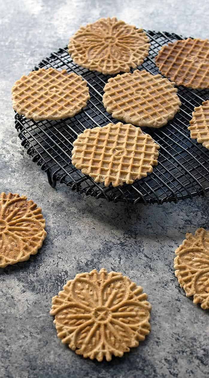  Nothing beats the aroma of freshly baked Pizzelle cookies