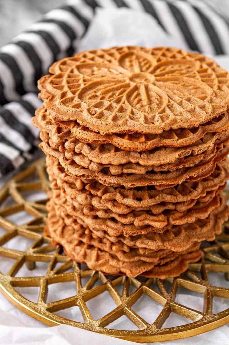  One bite of these Pizzelle will transport you to Italy.