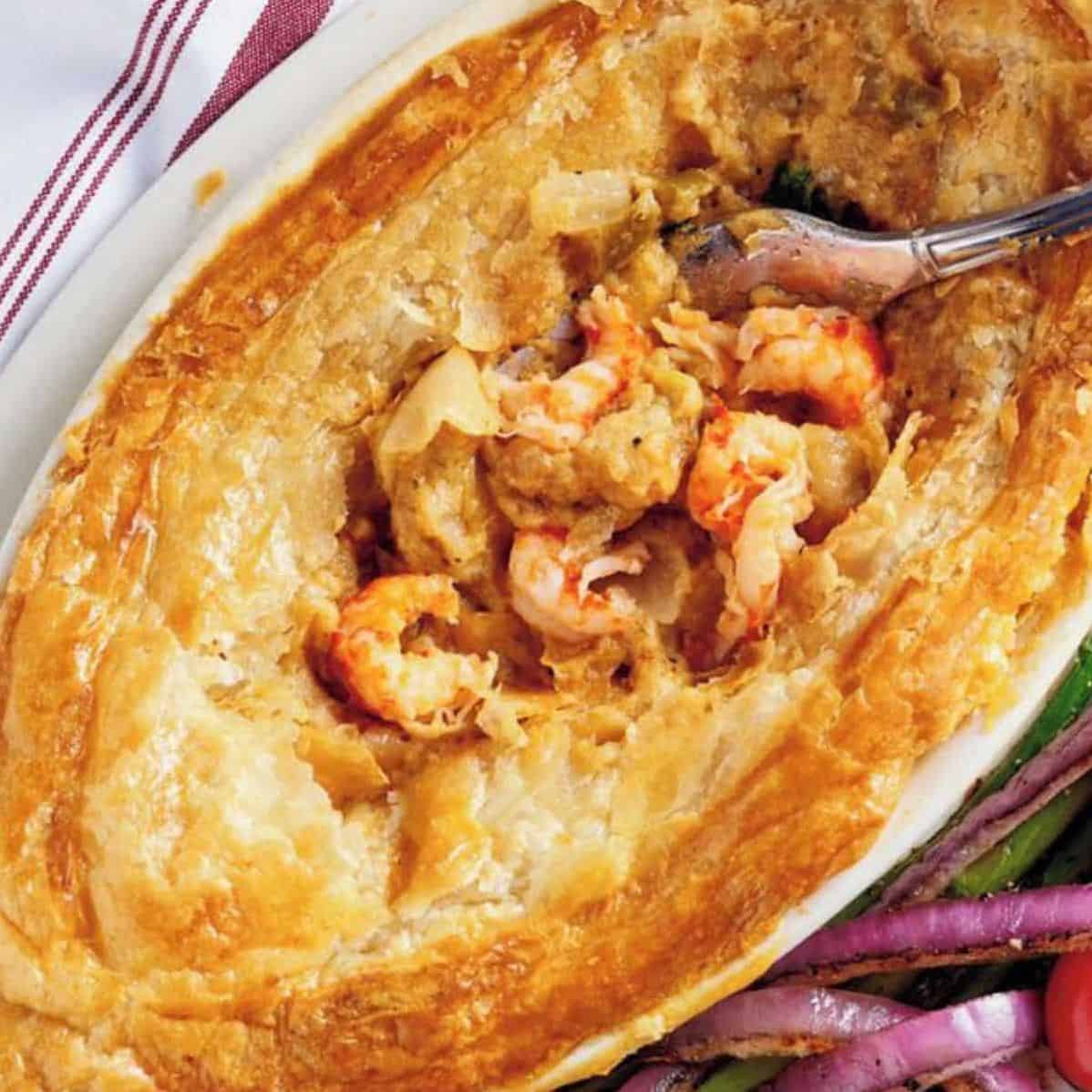  One bite of this pie will transport you to the bayou.