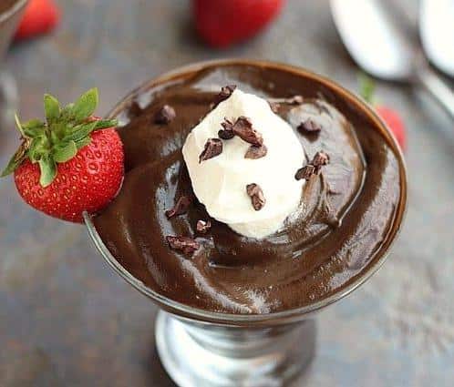  One bite of this pudding and you will be transported to chocolate paradise.