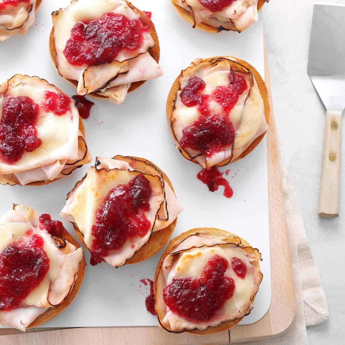  One juicy bite of cranberry turkey bagel and your taste buds will be begging for another.