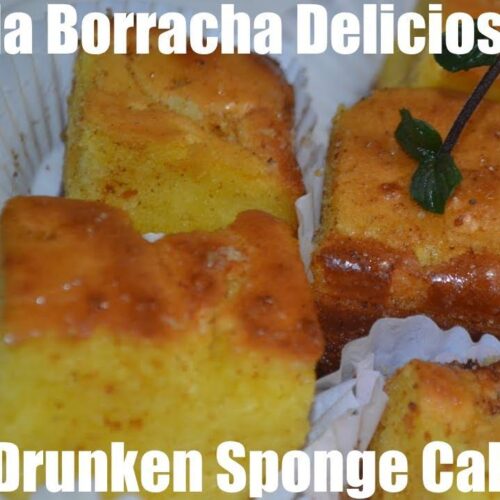 Panatela Borracha (Cuban Drunken Sponge Cake)