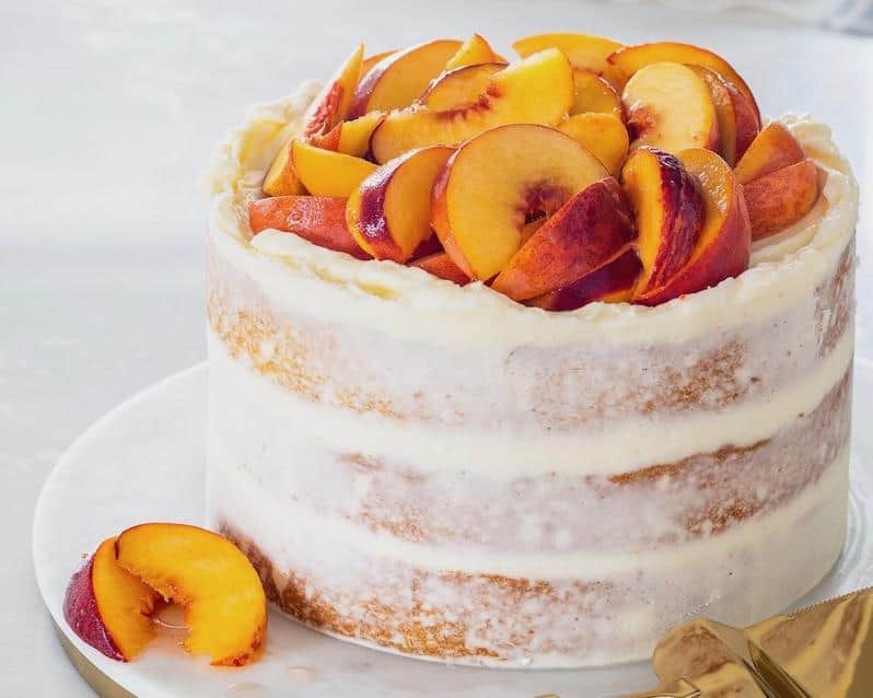 Delicious Peach Cream Cake Recipe For Your Next Party!