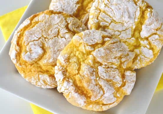  Perfectly soft and crumbly lemon-infused cookies