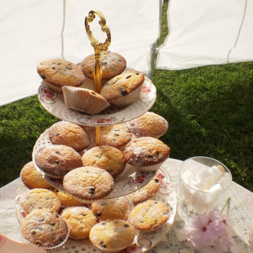 Regency Queen Cakes for Jane Austen's Afternoon Tea Party