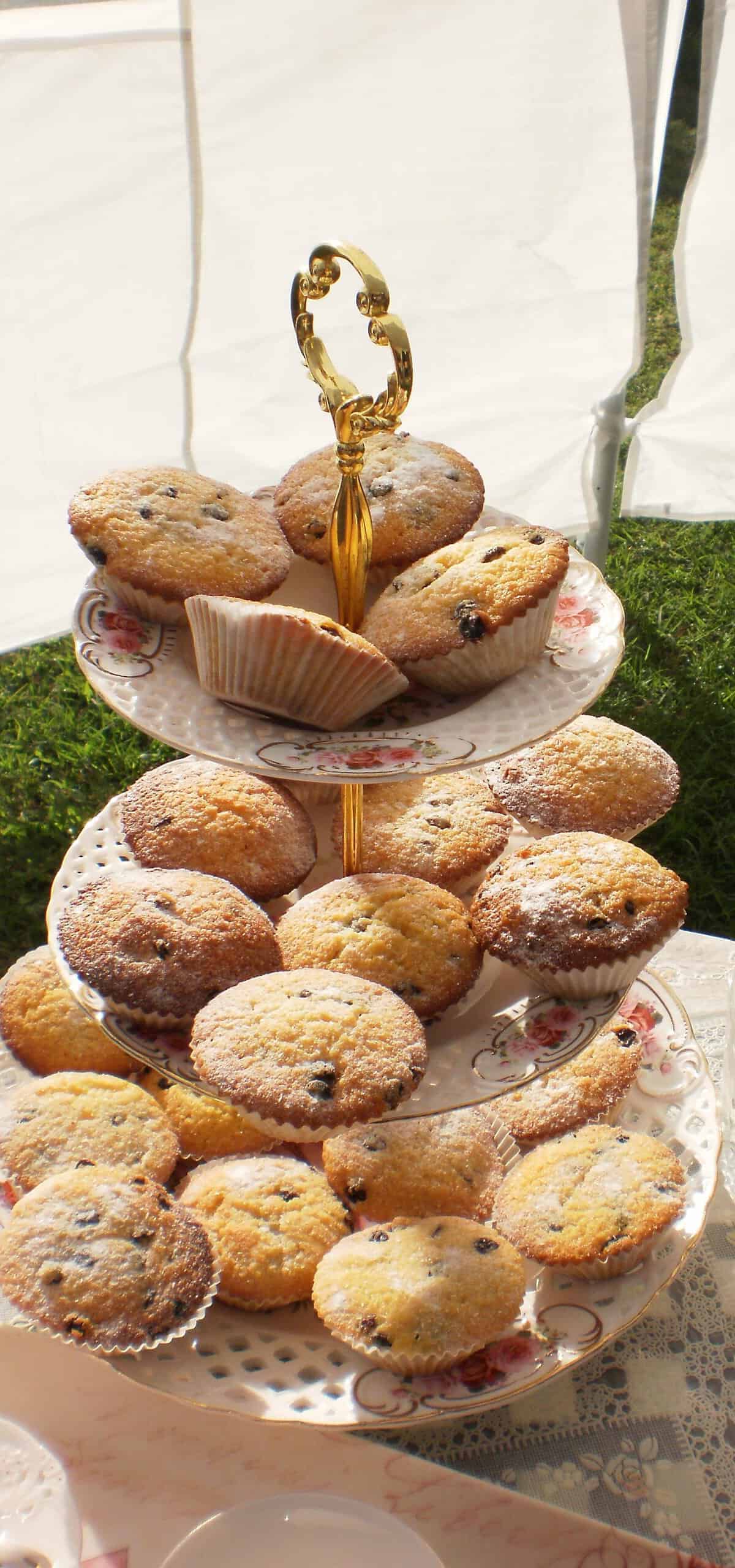 Regency Queen Cakes for Jane Austen's Afternoon Tea Party