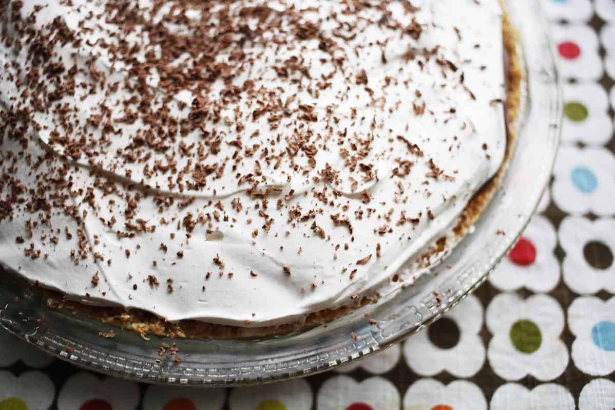  Satisfy your chocolate cravings with Bishop's Chocolate Pie.