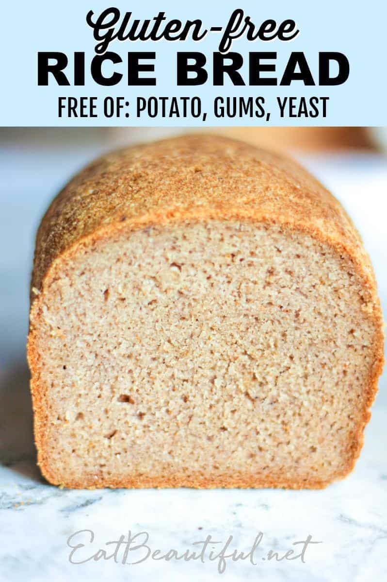  Savor the warm aroma of freshly baked gluten-free potato rice bread!