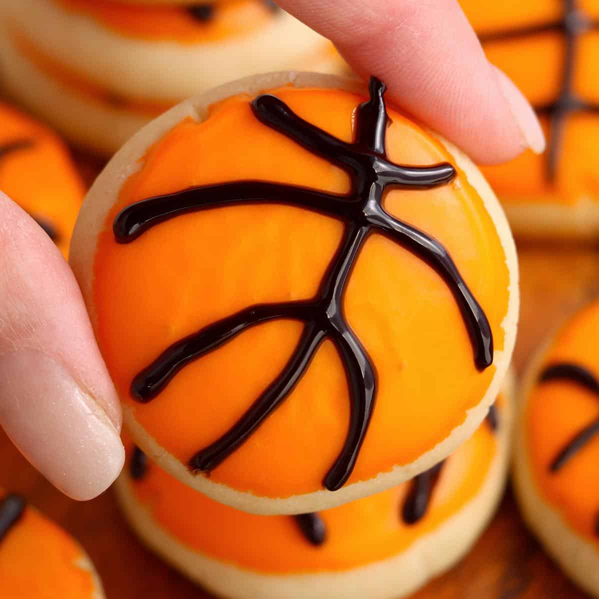  Step up your dessert game and make these delicious basketball team cookies.