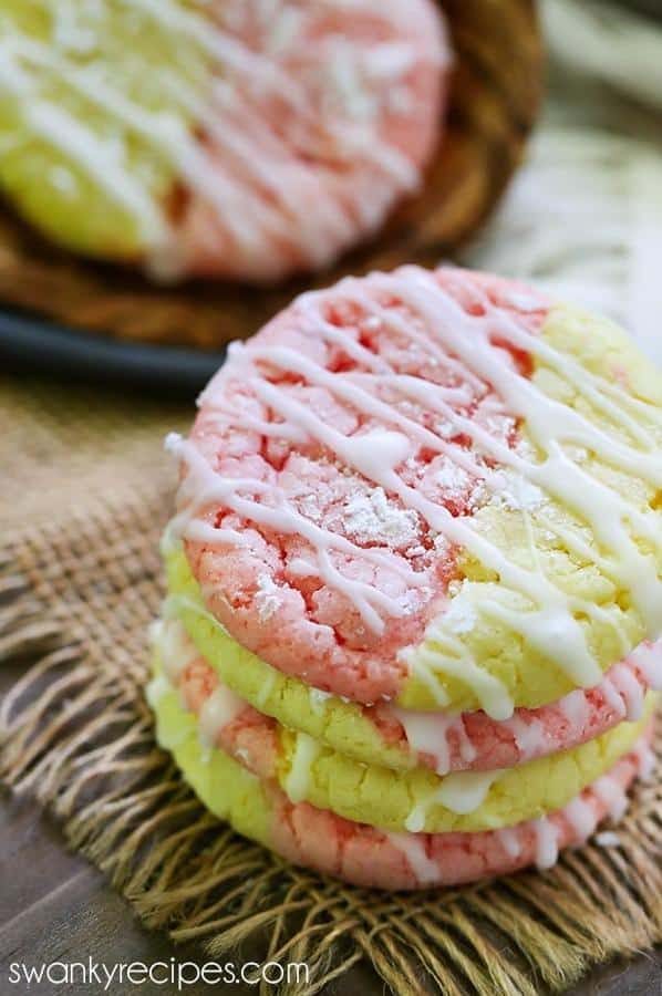 Strawberry Lemonade Cookies are a colorful treat that elevate your baking game.