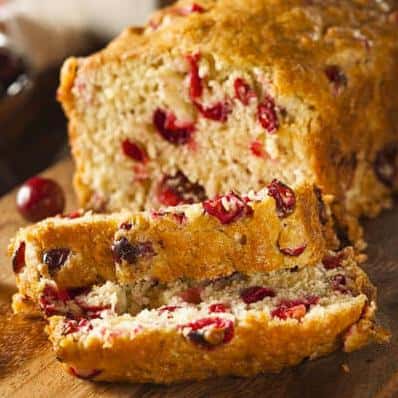  Sweet and tart flavors come together in this Cranberry Orange Bread!