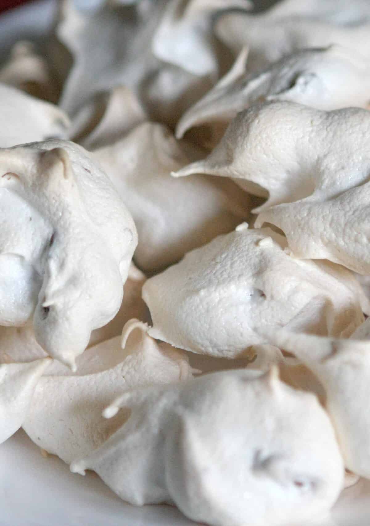  Take a bite and let these meringue cookies melt in your mouth