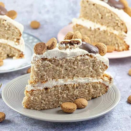  The combination of raisins and almonds in this cake is simply divine.