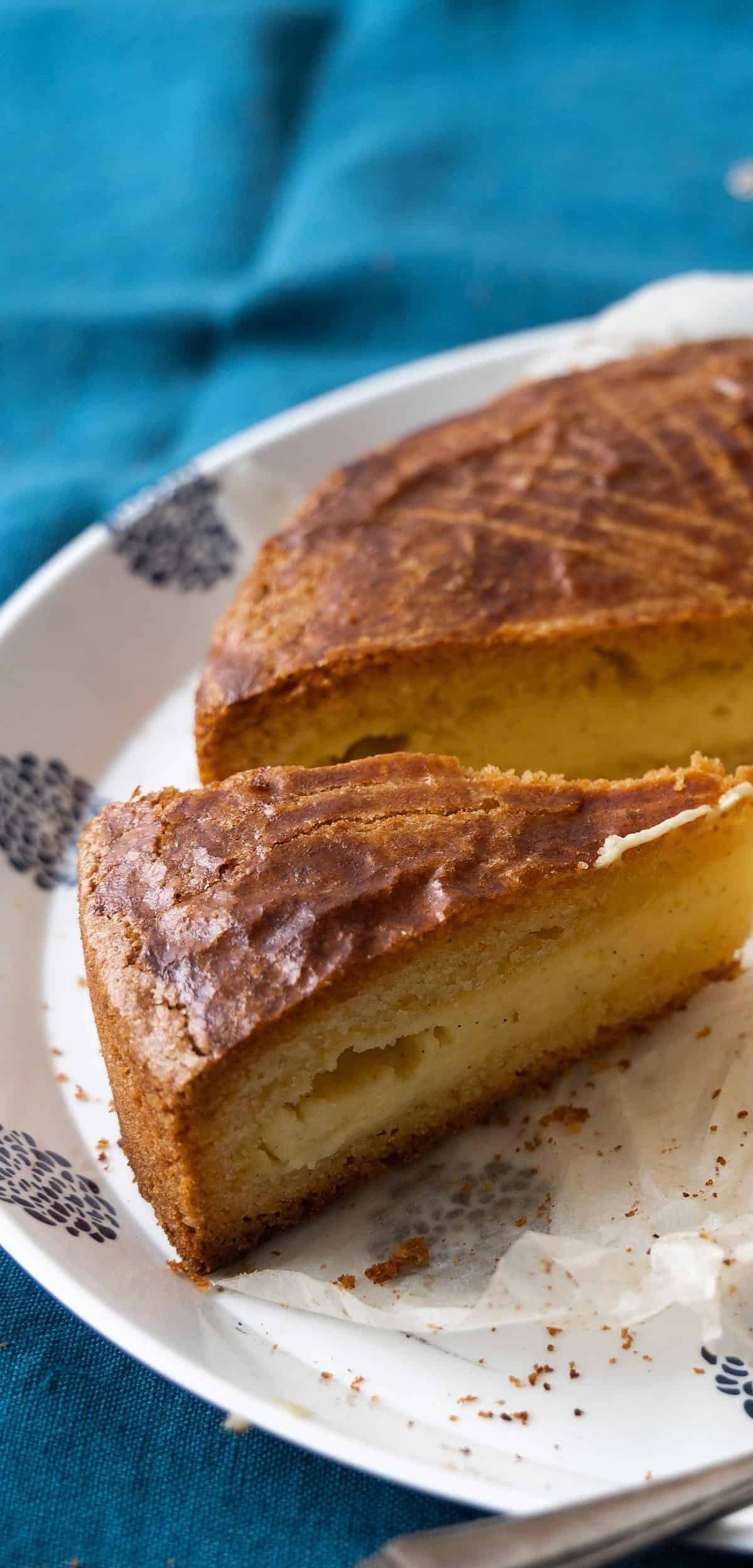  The creamy pastry cream oozes out of the buttery crust with every bite.