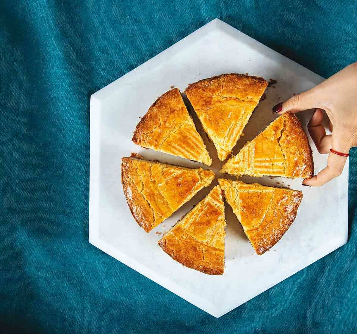  The golden crust on this pastry is simply irresistible.