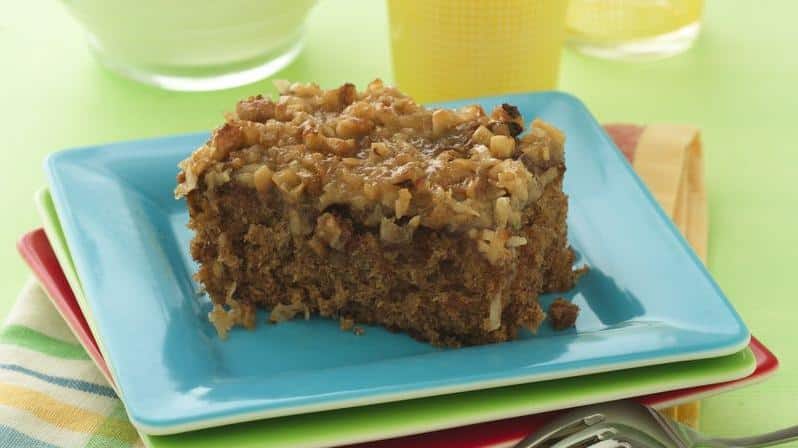  The hearty texture makes it perfect for coffee breaks, picnics or any day when you crave something slightly sweet.