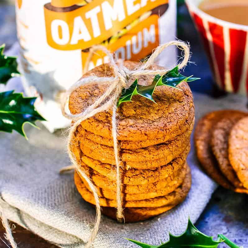  The perfect balance of sweetness and spice in every bite of oatmeal gingerbread
