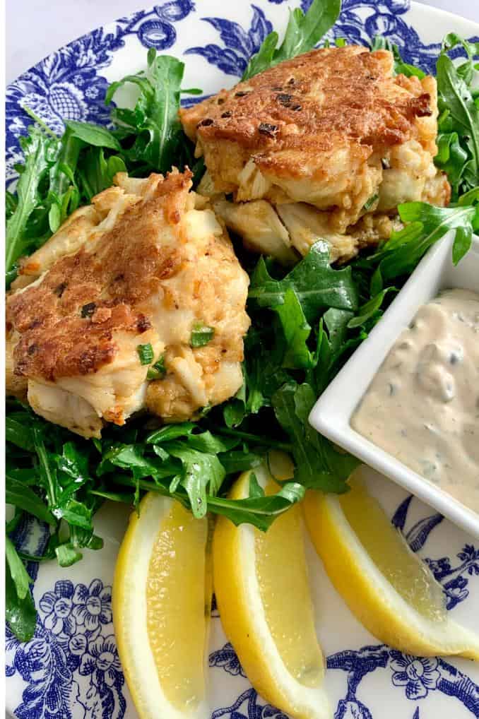  The perfect blend of spices and ingredients is what makes these crawfish cakes truly memorable.