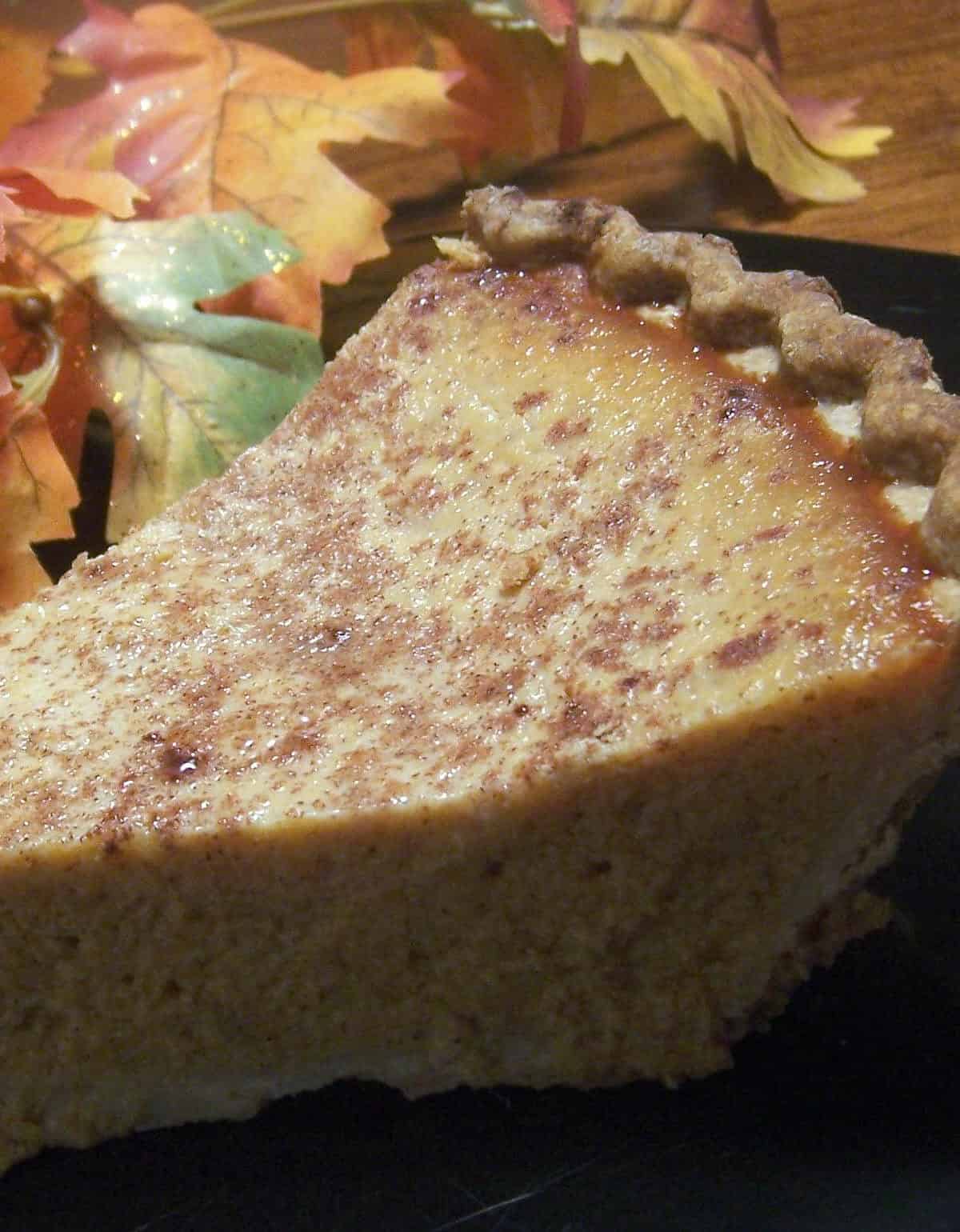  The perfect pumpkin pie: a slice of autumn heaven!