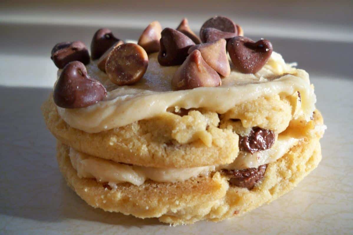  The ultimate cookie sandwich for peanut butter lovers.