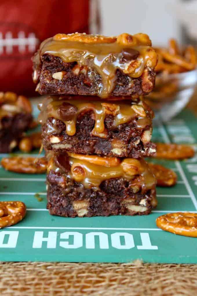  The ultimate game day treat: Texas Longhorn Touchdown Brownies
