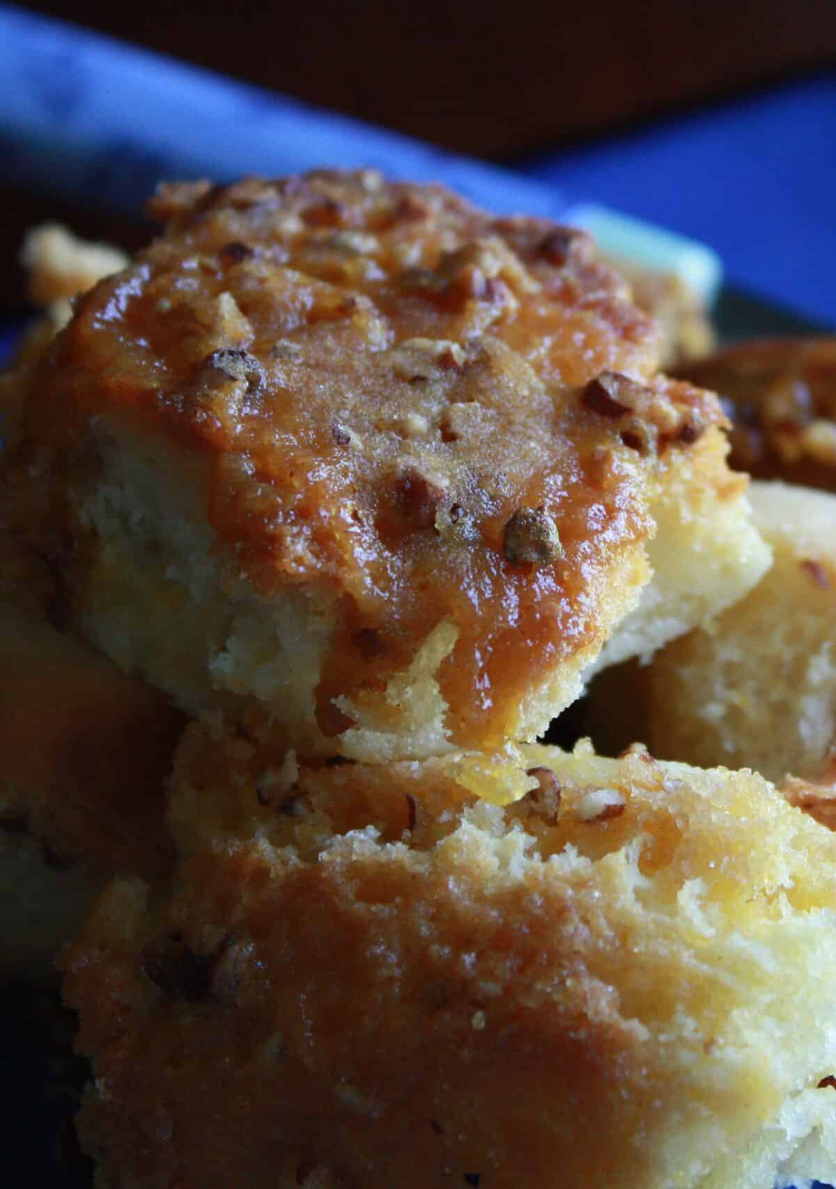  The warm and gooey goodness of Cindy’s Monkey Bread will make your taste buds dance.
