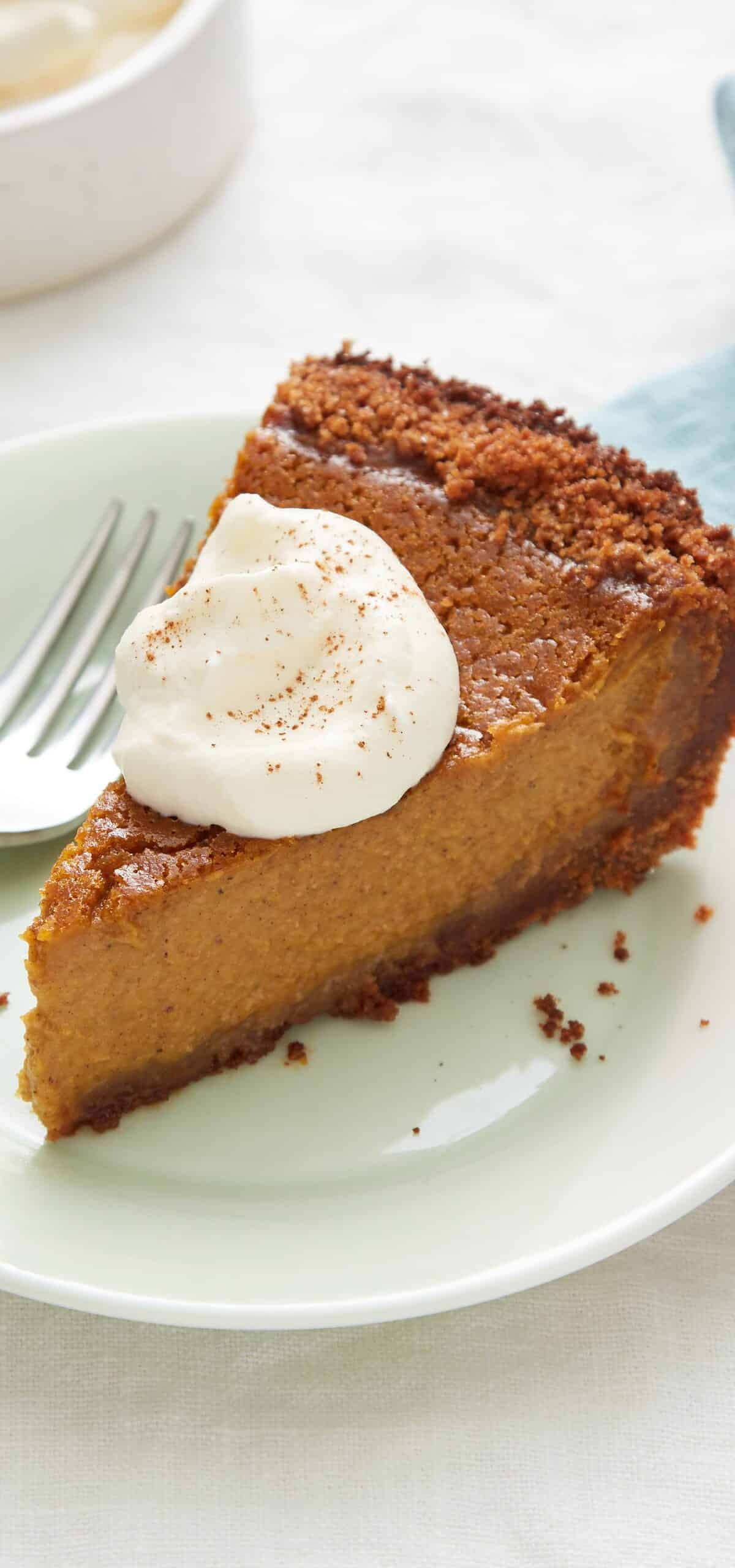  There's nothing like a homemade pumpkin pie to bring family and friends together.