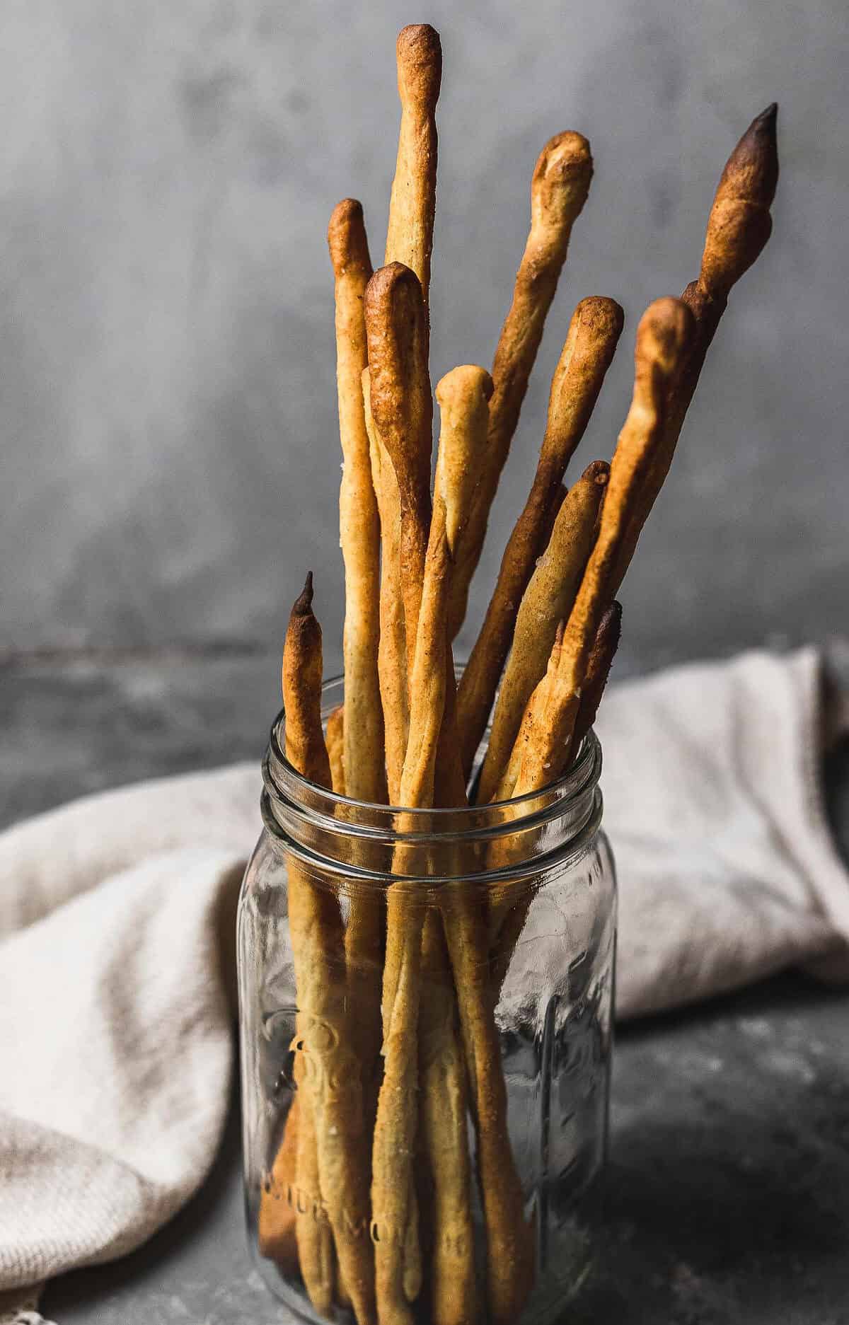  There's nothing quite like the crisp bite of a freshly-baked sourdough breadstick.
