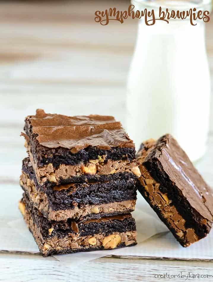  These brownies will have you humming a sweet tune.