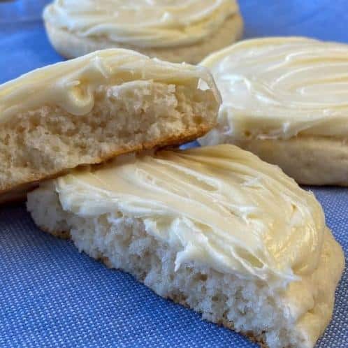  These cottage cheese cookies may not look like much, but they pack a punch of flavor!