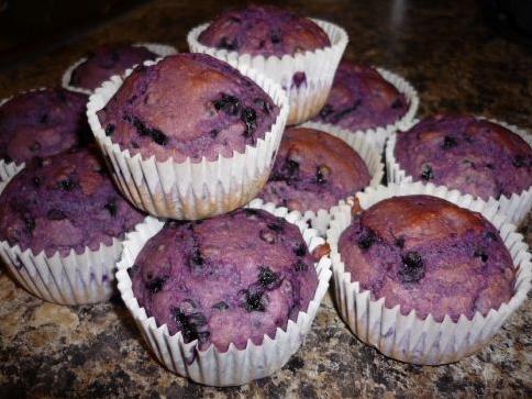  These muffins are a delicious way to use elderberries when they're in season.