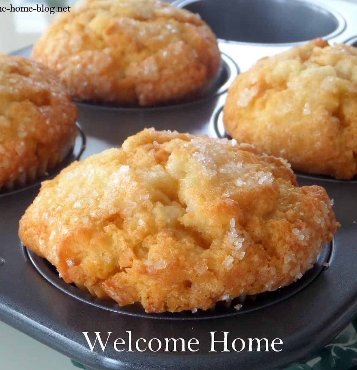  These muffins are the perfect treat to cozy up with on a chilly day.