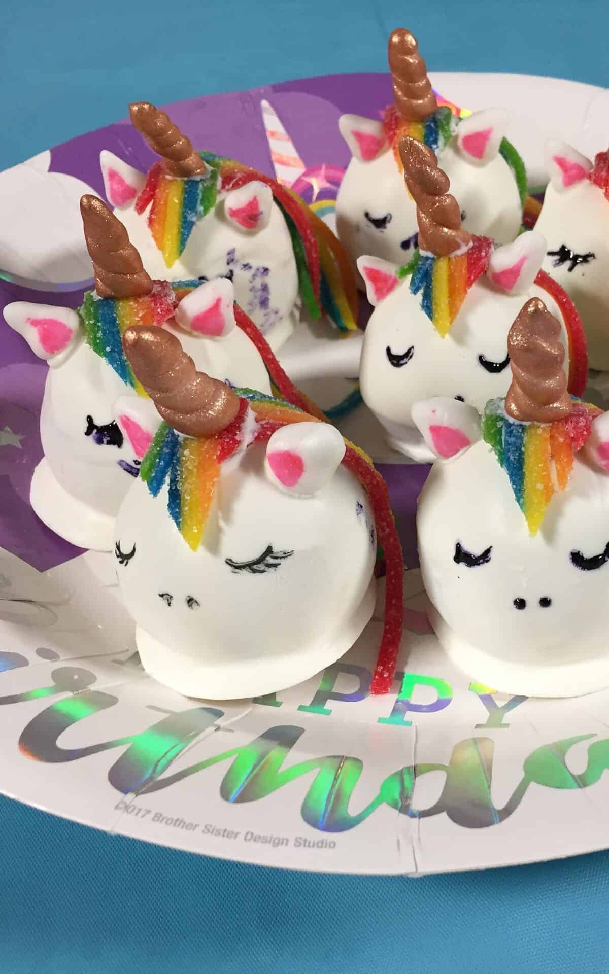  These Unicorn Cake Truffles are as magical as they look!