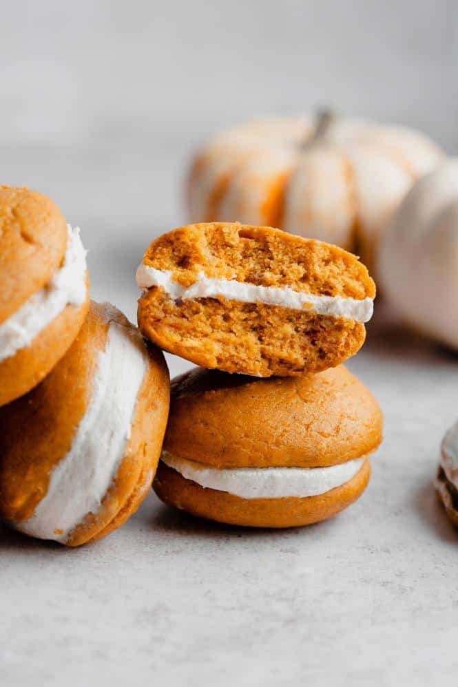  These whoopie pies are the perfect autumn treat to indulge in.
