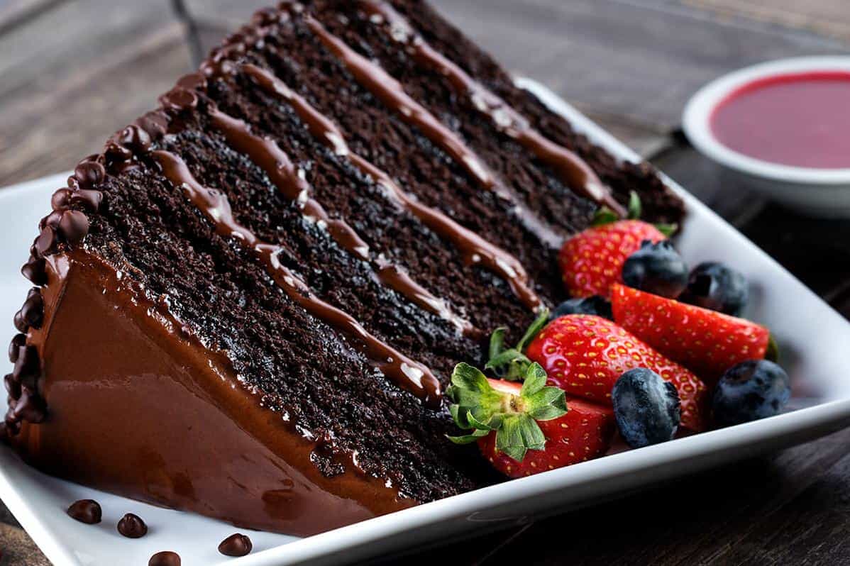  This cake is a masterpiece, both in looks and flavor.