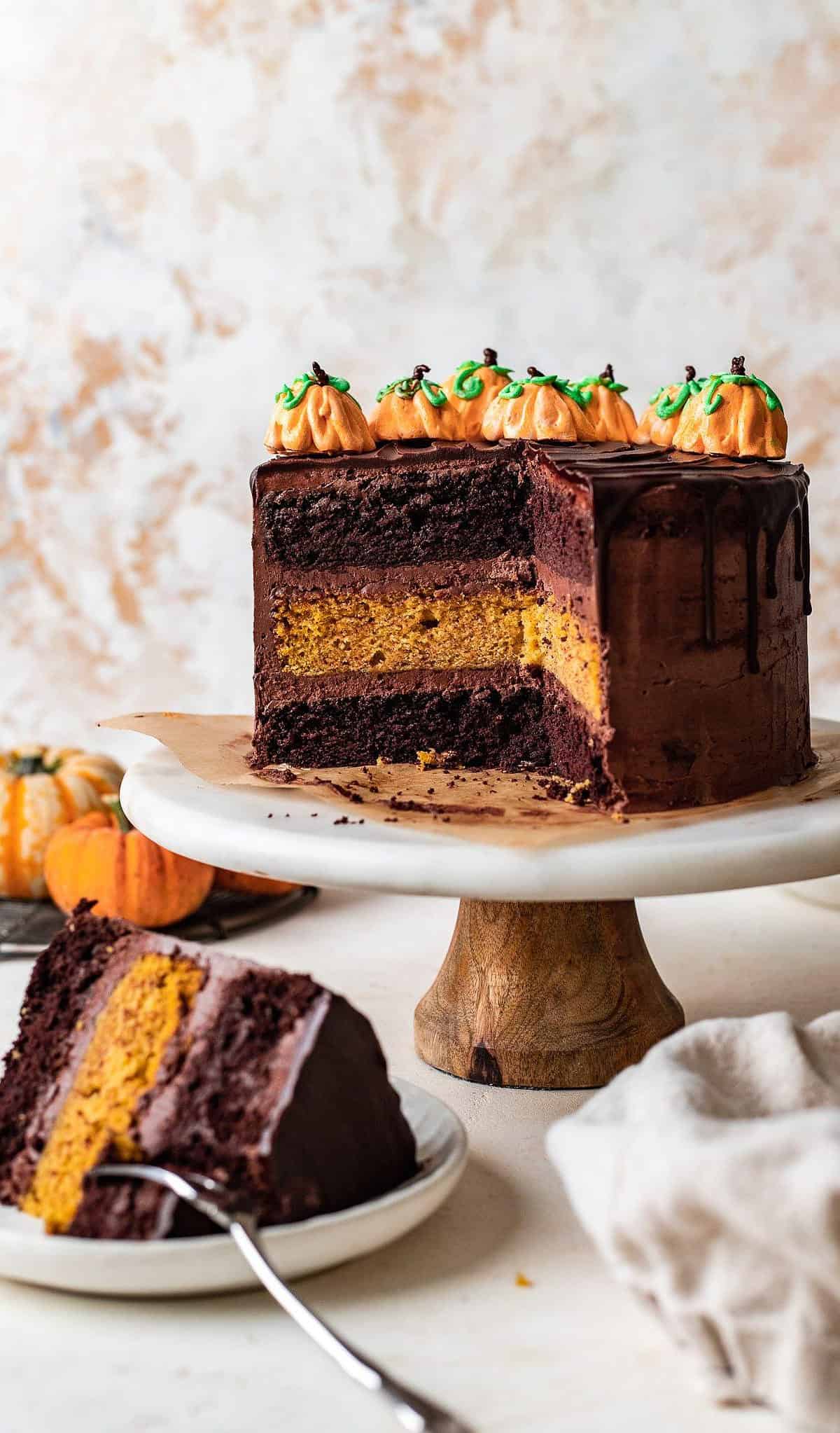  This cake is the perfect combination of decadence and spice.