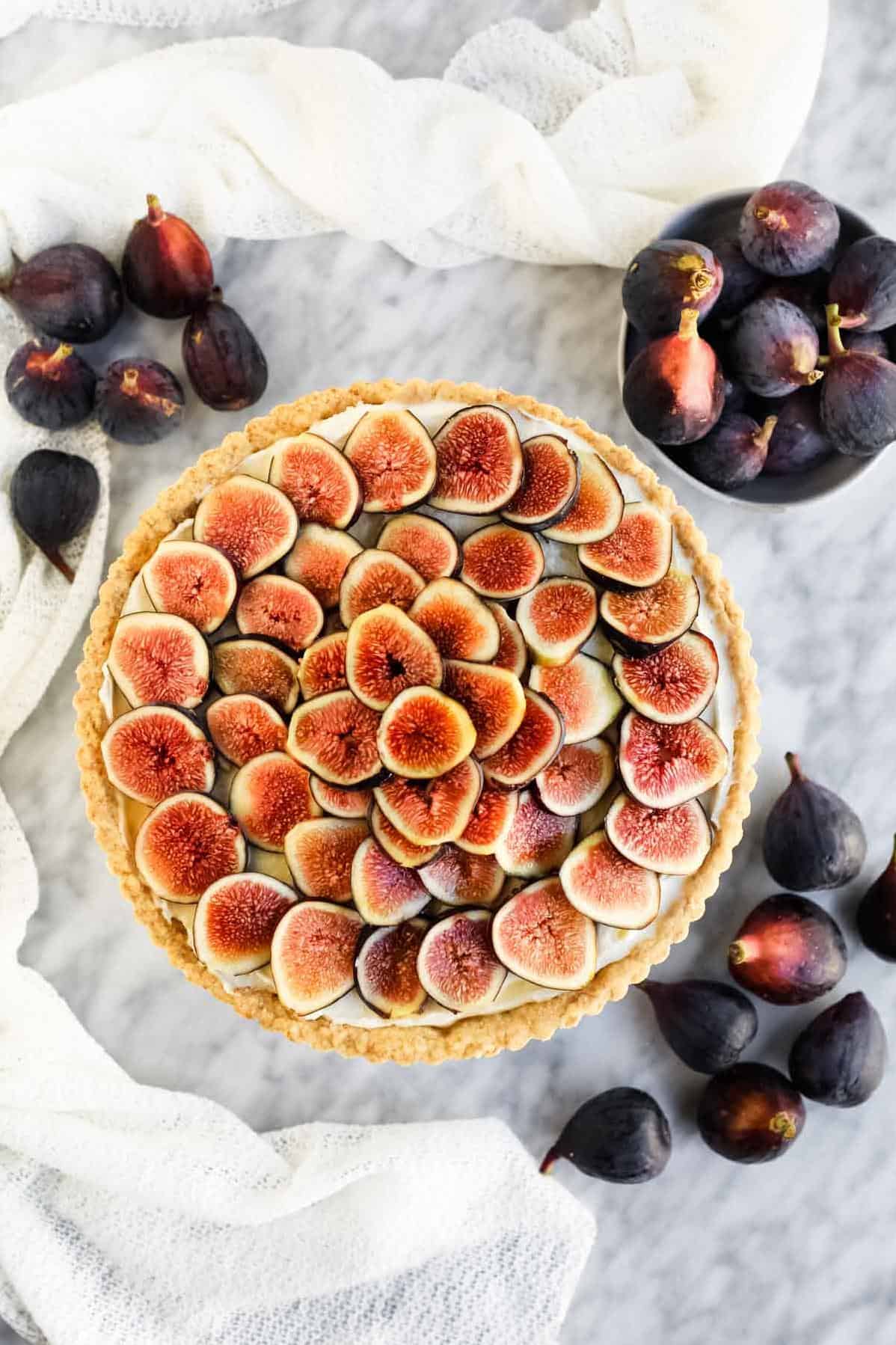  This Fig, Honey and Mascarpone Tart is the Way to Anyone's Heart.