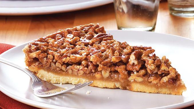  Topped with a dollop of yogurt, this granola pie is a guilt-free treat.
