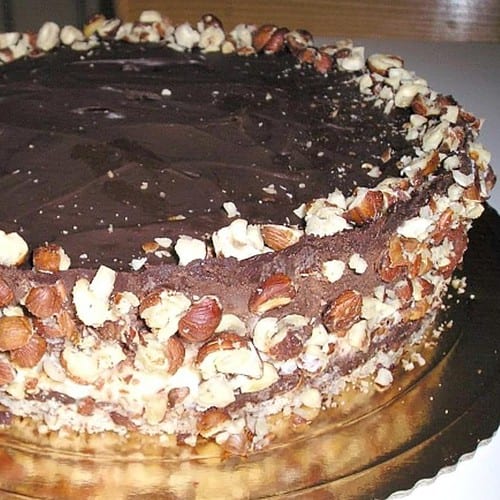Triple Chocolate Mozart Cake