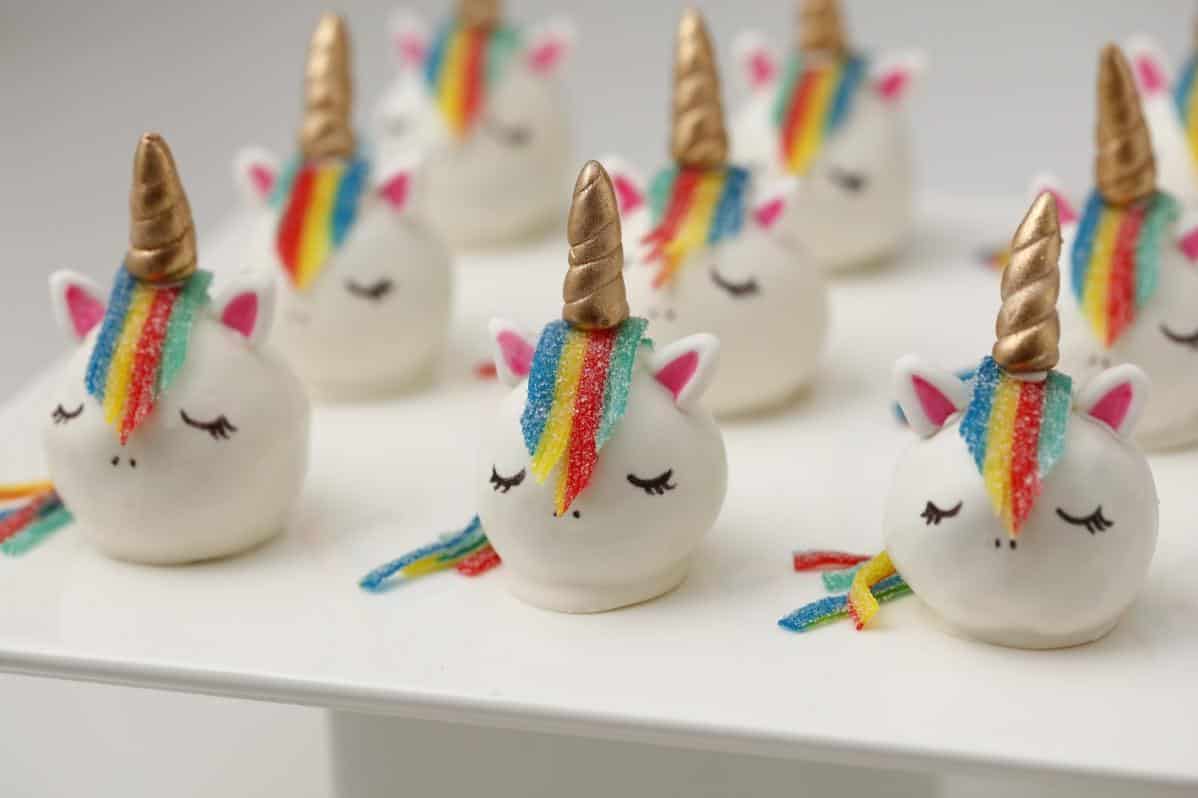  Unicorns represent purity, so it's only fitting that these truffles are made with the finest ingredients.