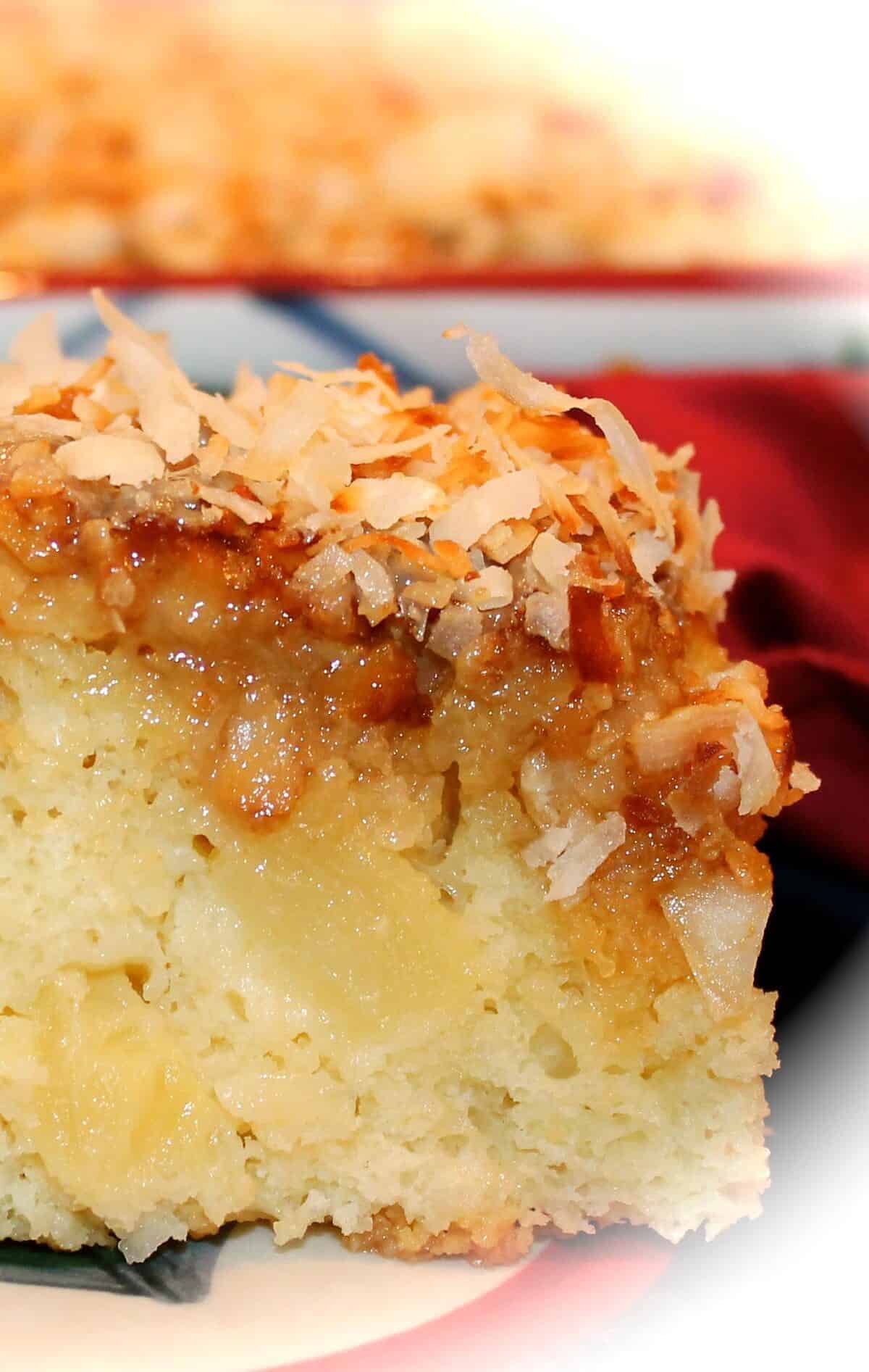  Vanilla, caramel, and pecan flavors blend perfectly in this cake.
