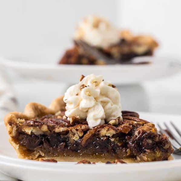  Warning: this chocolate pecan pie is highly addictive!