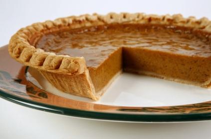  What's Thanksgiving without a pumpkin pie?