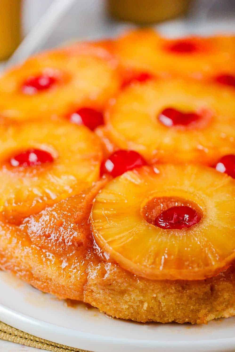  Who can resist the classic charm of an upside down cake?