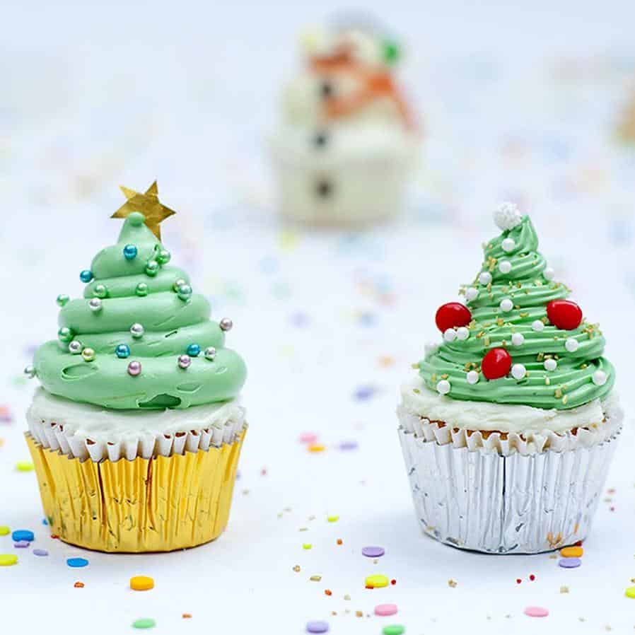  Who knew a cupcake could bring so much holiday cheer?