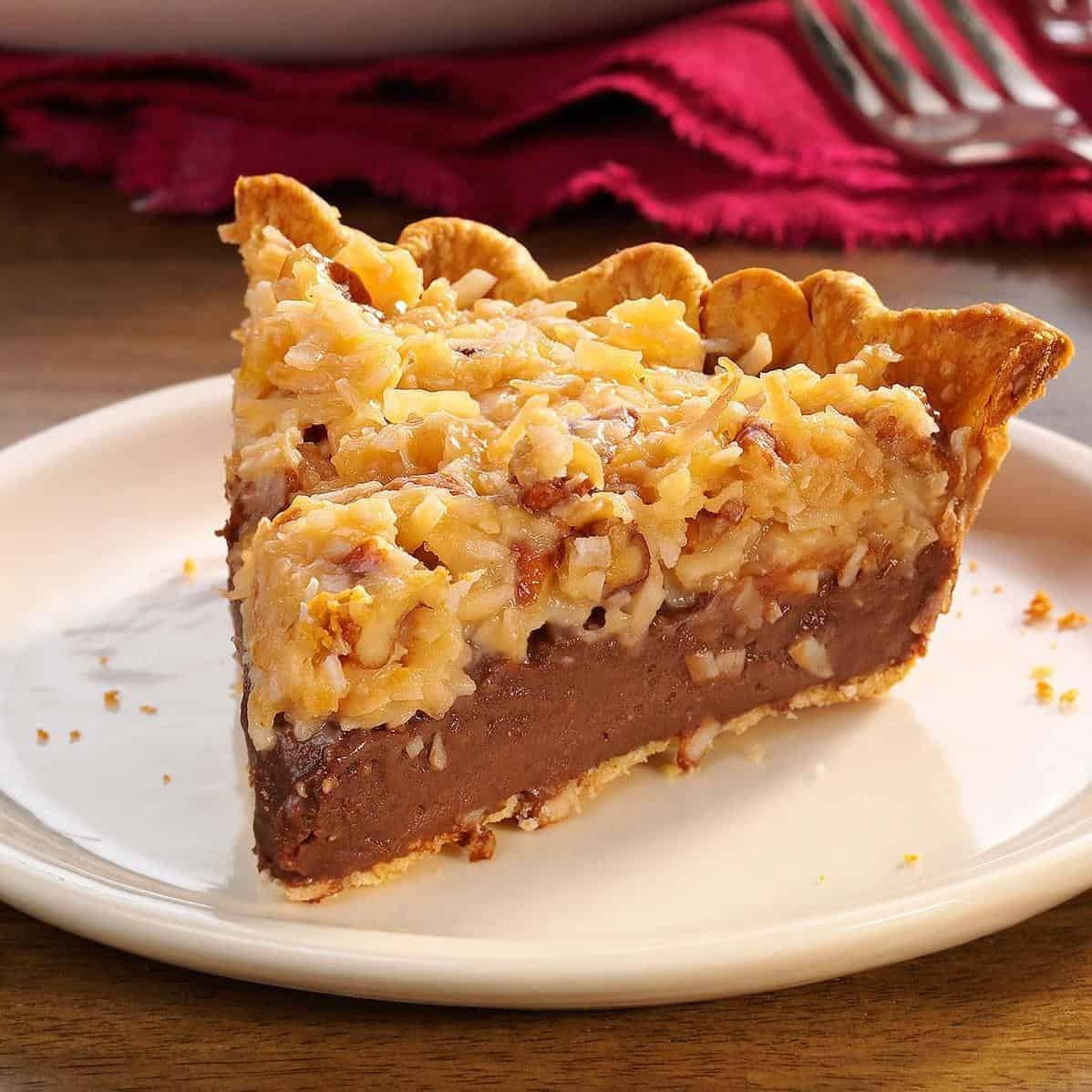  Who needs a special occasion when you can make this delicious German Sweet Chocolate Pie any day of the week?