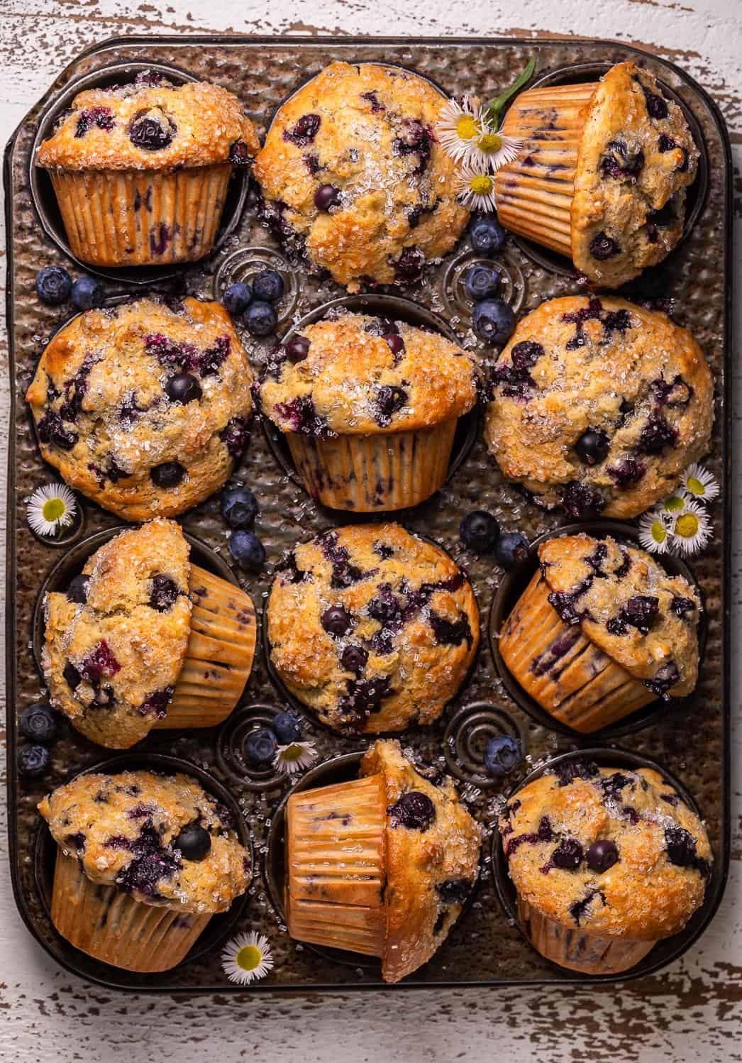   With a soft, cake-like texture and bursting berry bites, these muffins will be your new favorite bakery treat.