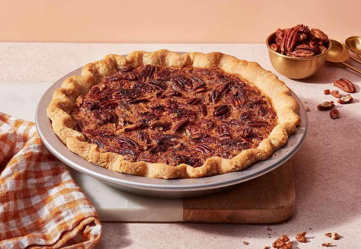  With every bite of this pecan pie, your taste buds will be delighted with a perfect balance of flavors.