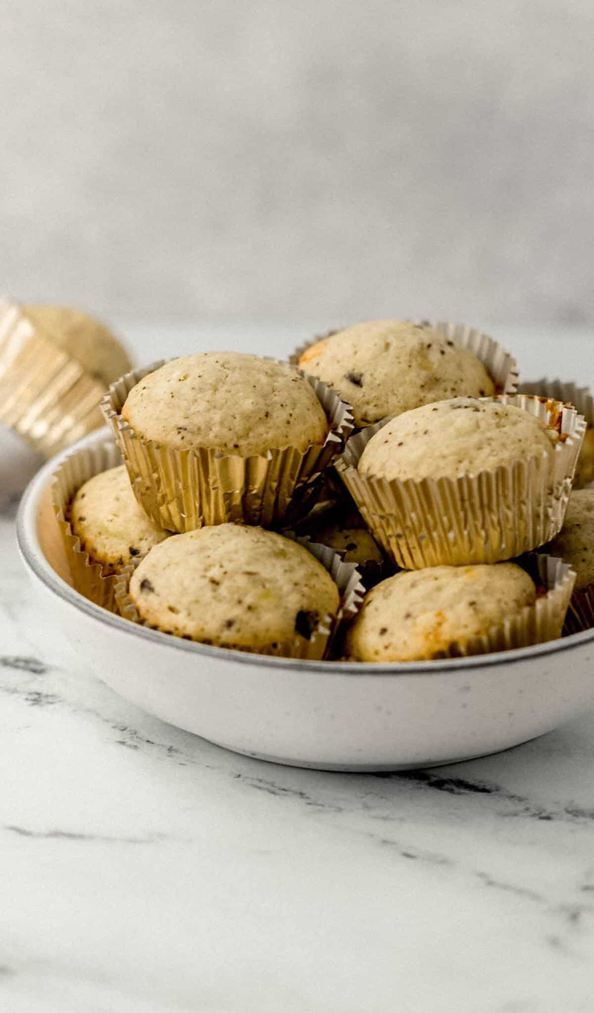  You'll never go back to plain chocolate muffins after trying these.